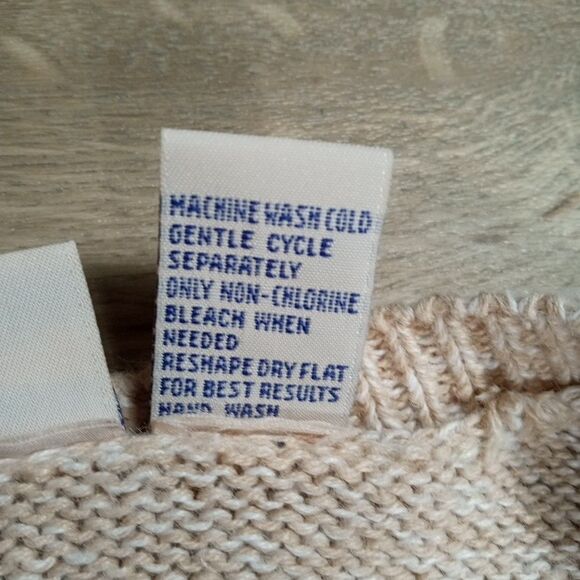 VTG North Crest Embroidered Cardigan Sweater L Winter Holiday Cabincore  Cottage - Picture 4 of 9